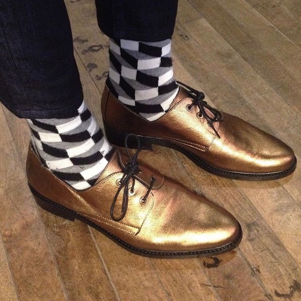 Bronze Miista oxfords 41